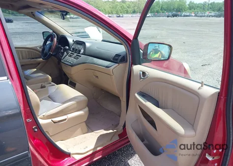 2006 Honda Odyssey Ex-L из США, поврежденный, VIN 5FNRL38746B411221